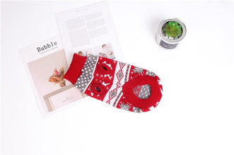 Christmas Reindeer Dog Sweater – Warm Knitted Turtleneck Holiday Pet Pullover