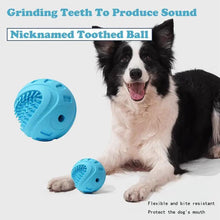 Interactive Dog Treat Ball – Durable Bite-Resistant Chew Toy for Small & Medium Dogs | Teeth Cleaning, Slow Feeder & IQ Training Treat Dispenser