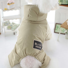 Four-Legged Hooded Dog Jacket