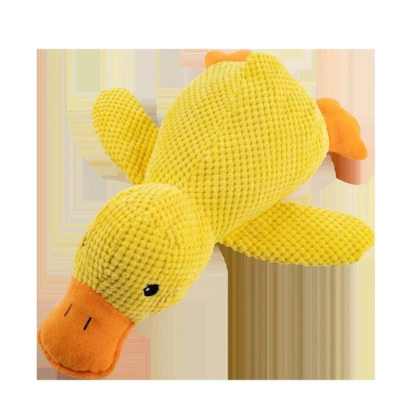 Calming Duck Plush Toy – Soft, Squeaky Comfort Toy for Dogs